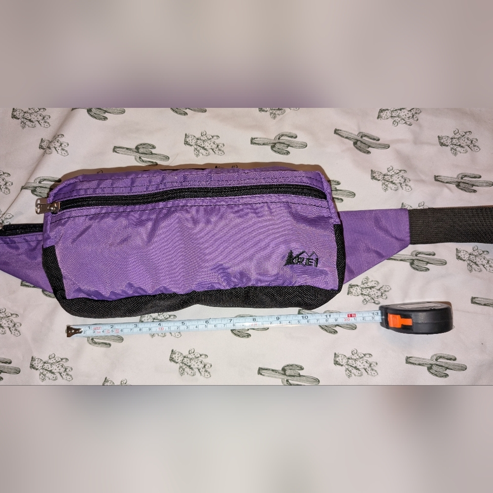 Vintage REI Purple Nylon Fanny‎ Pack